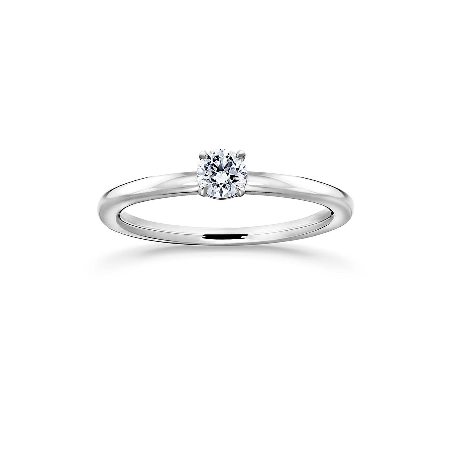 Siro Brilliant diamond ring - white gold