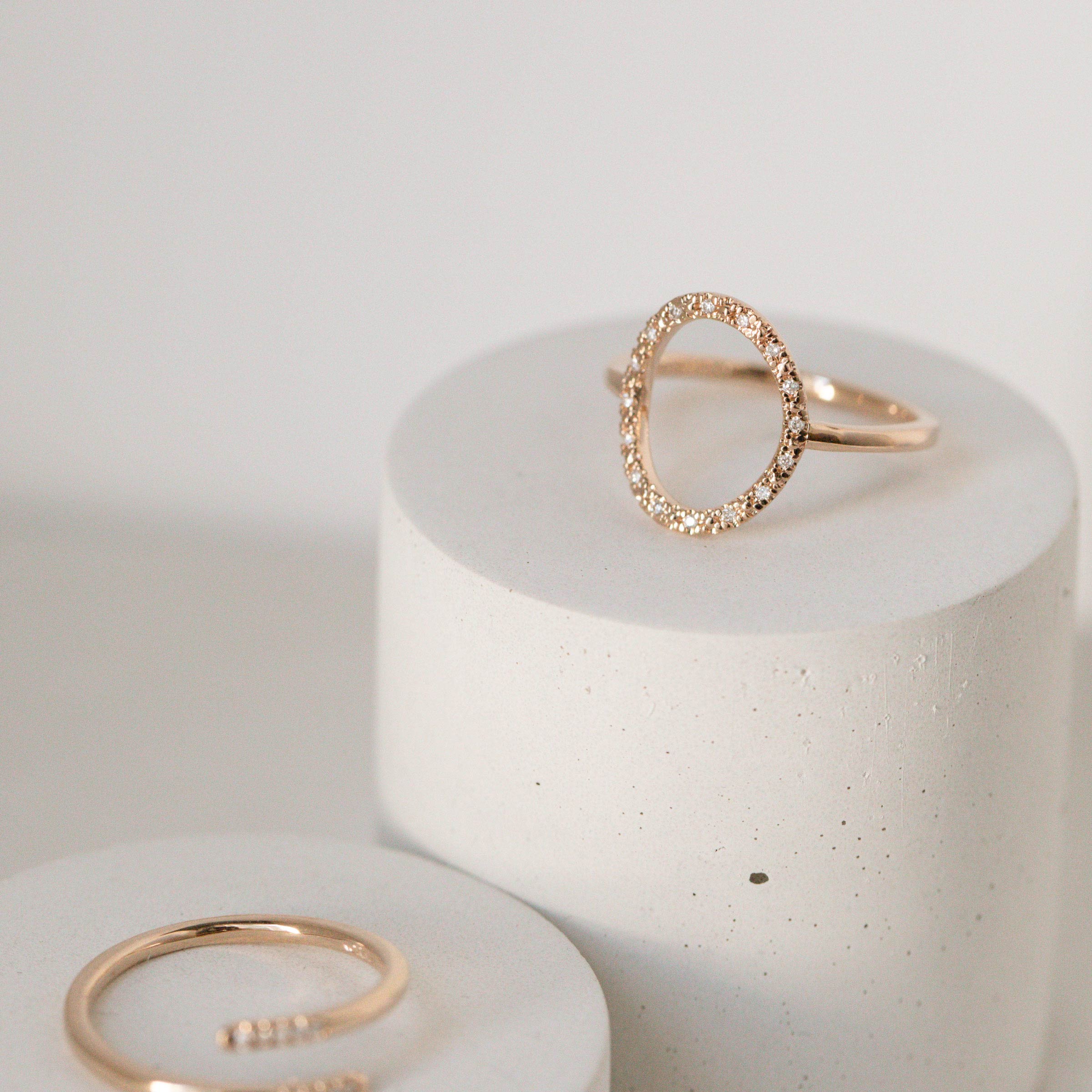 Malla - diamond ring
