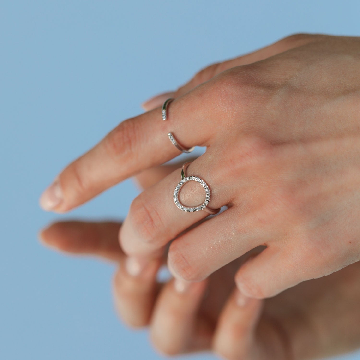 Malla - diamond ring