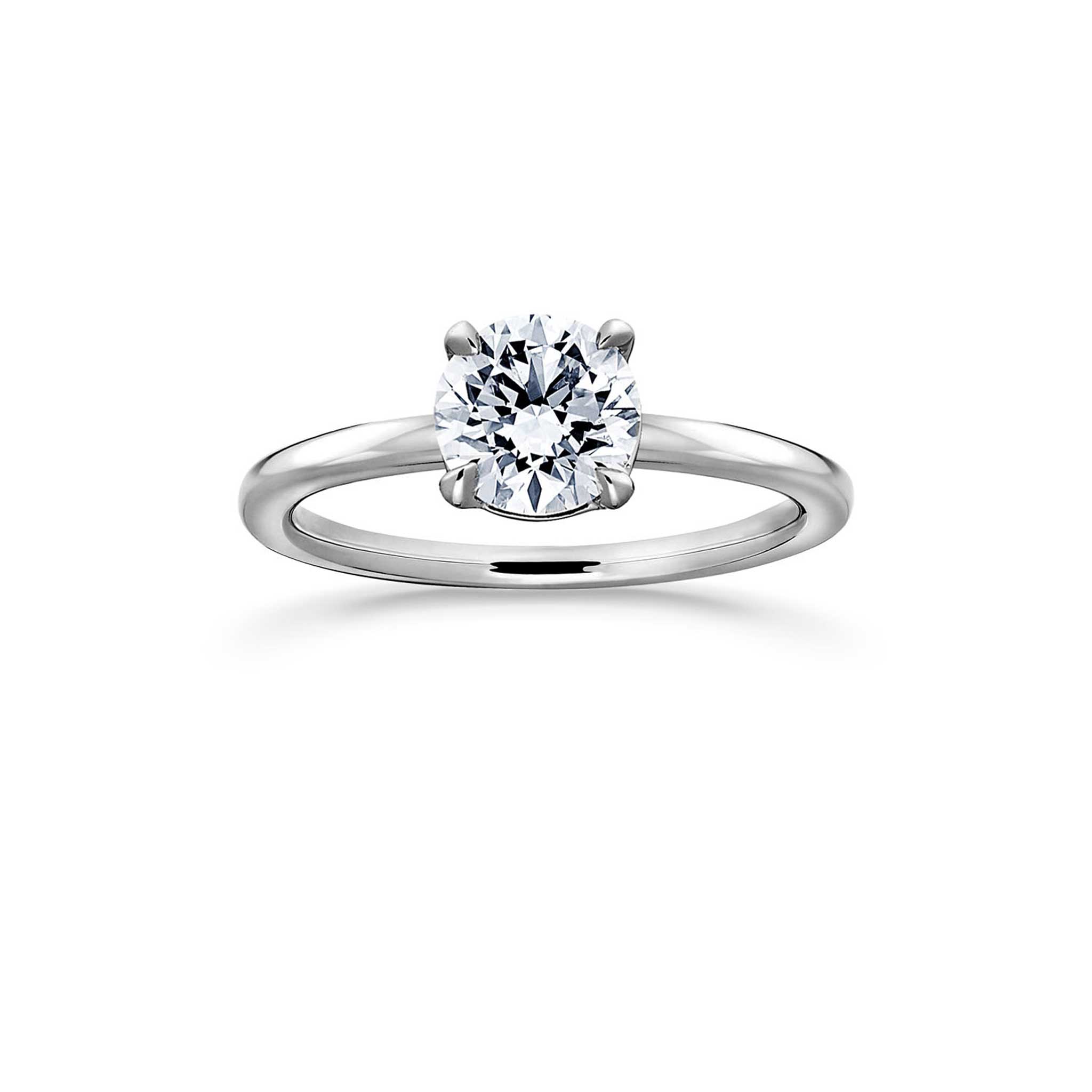 Siro Brilliant diamond ring - platinum