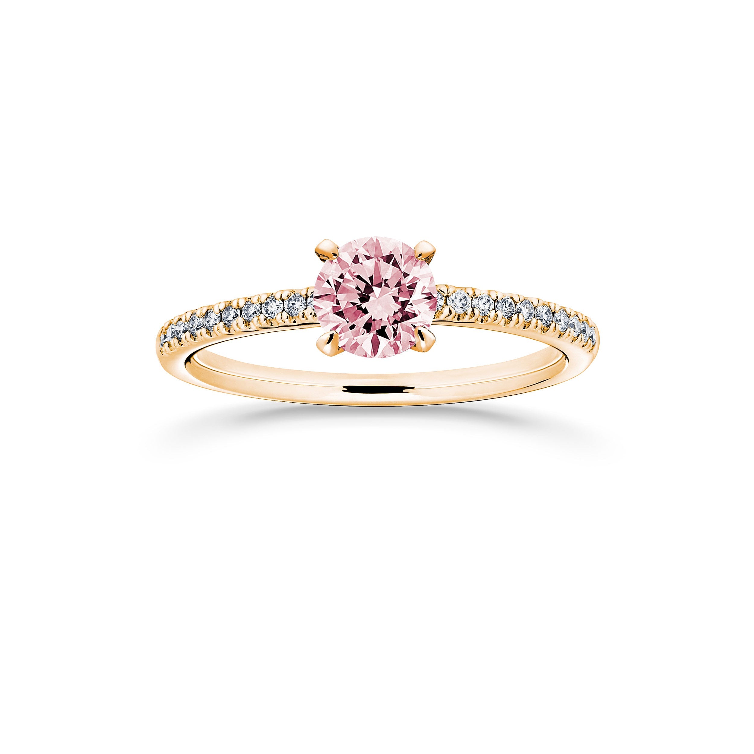 Siro Brilliant Blush diamond ring