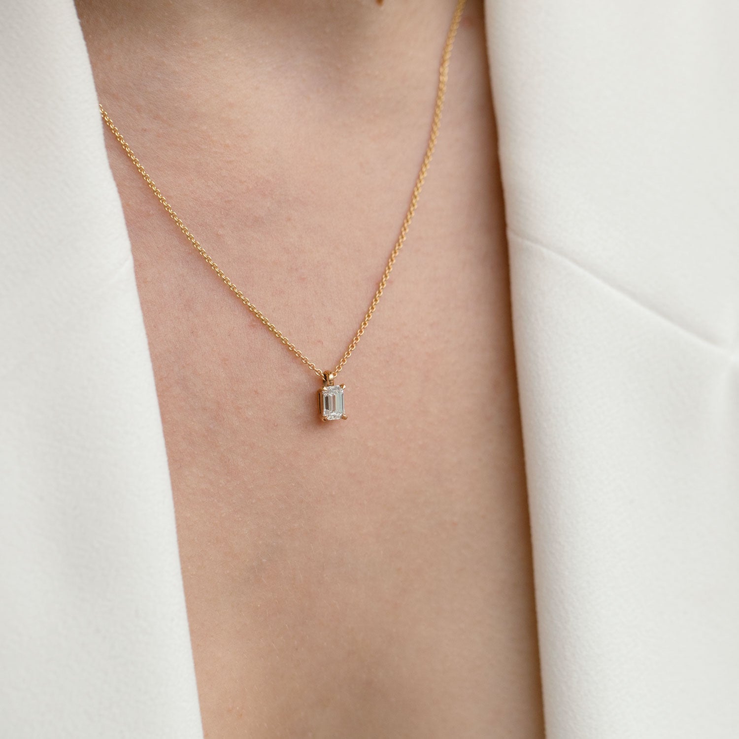 Soli Emerald necklace